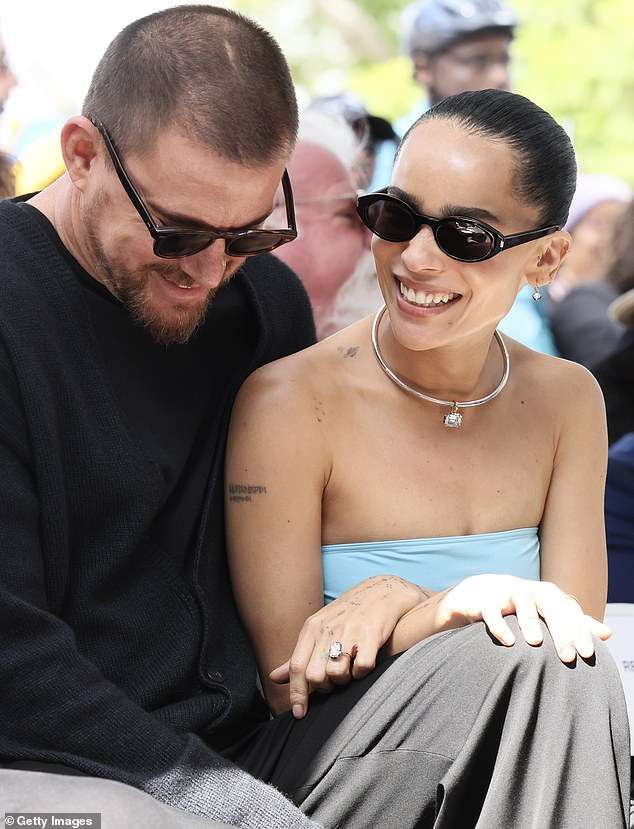 Channing Tatum with his fiancee 