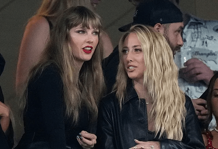 Brittany Mahomes and Taylor Swift 