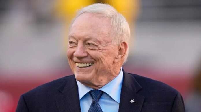 jerry jones smiles