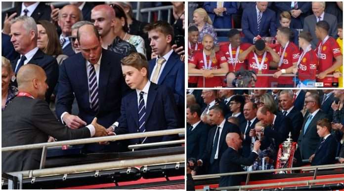 Prince William and George