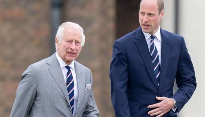 Prince William and King Charles