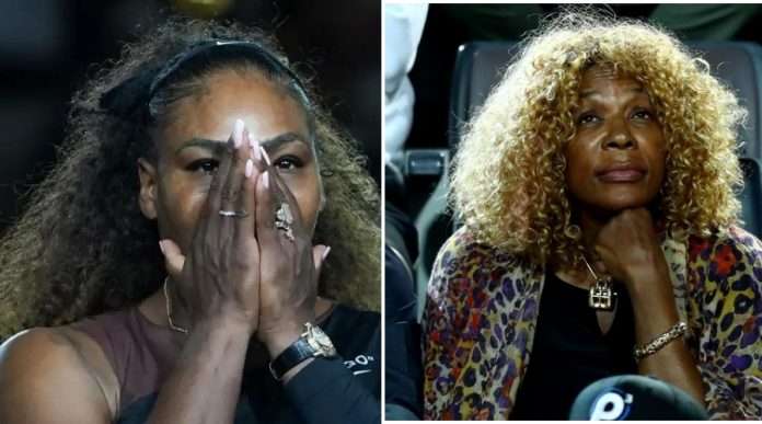 Oracene Price and Serena Williams