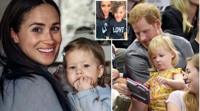 Prince Harry, Meghan Markle and Princess Lilibet