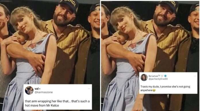 Taylor Swift and Travis Kelce