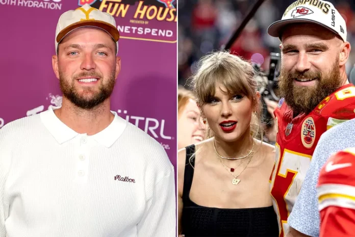 Chandler Parsons, Travis Kelce and Taylor Swift