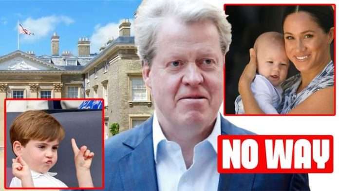 Earl Spencer and Meghan Markle