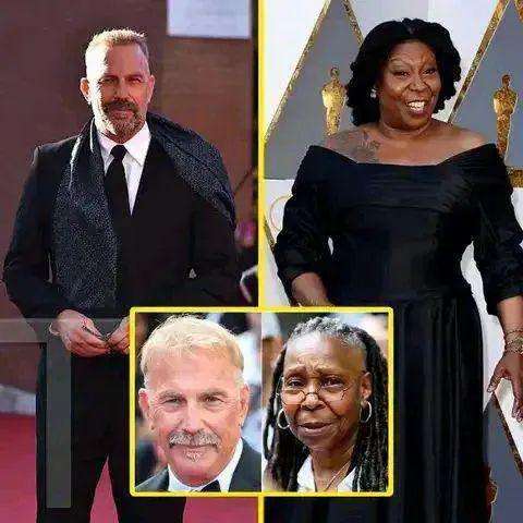 Kevin Costner and Whoopi Goldberg