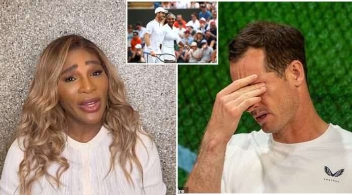 Serena Williams and Andy Murray