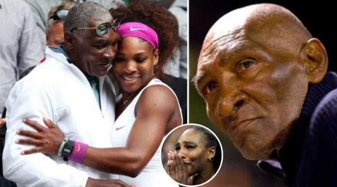 Richard Williams and Serena Williams