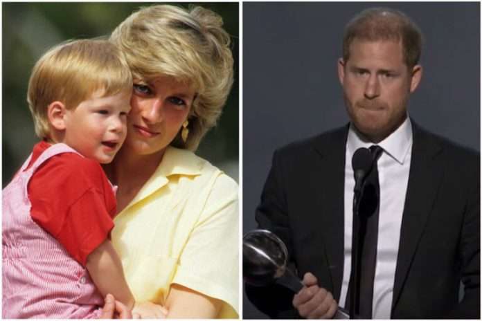 Princess Diana and Prince Harry