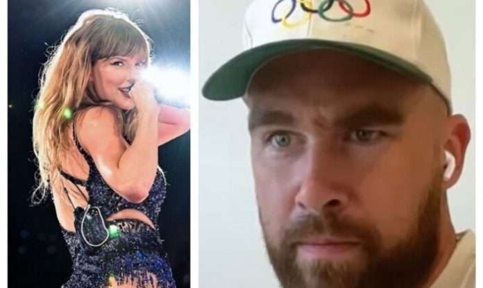 Taylor Swift and Travis Kelce