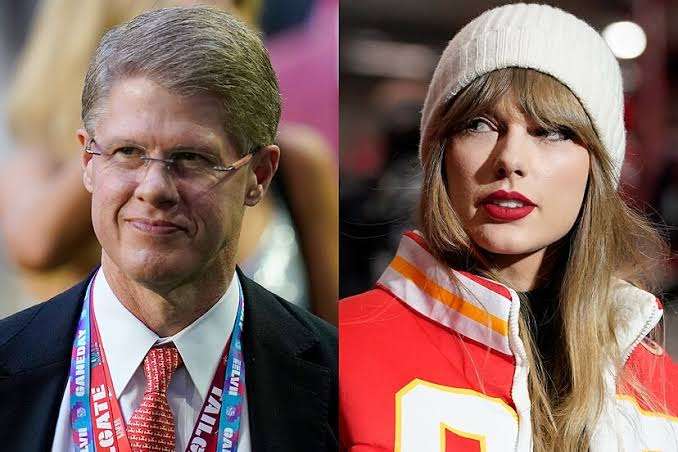 Clark Hunt and Taylor Swift