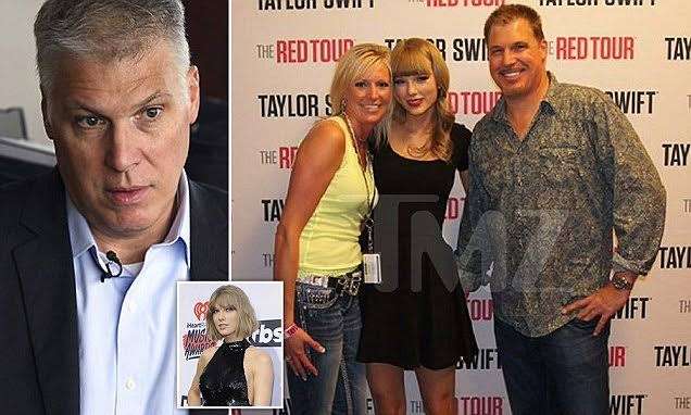 DJ David Mueller and Taylor Swift