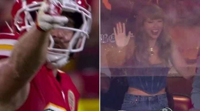 Travis Kelce and Taylor Swift