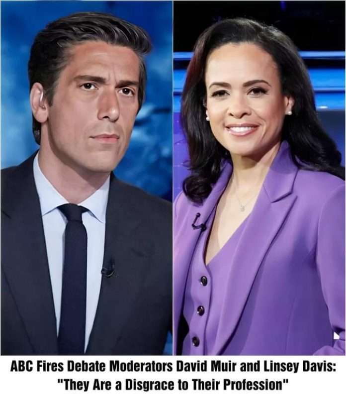 David Muir and Linsey Davis