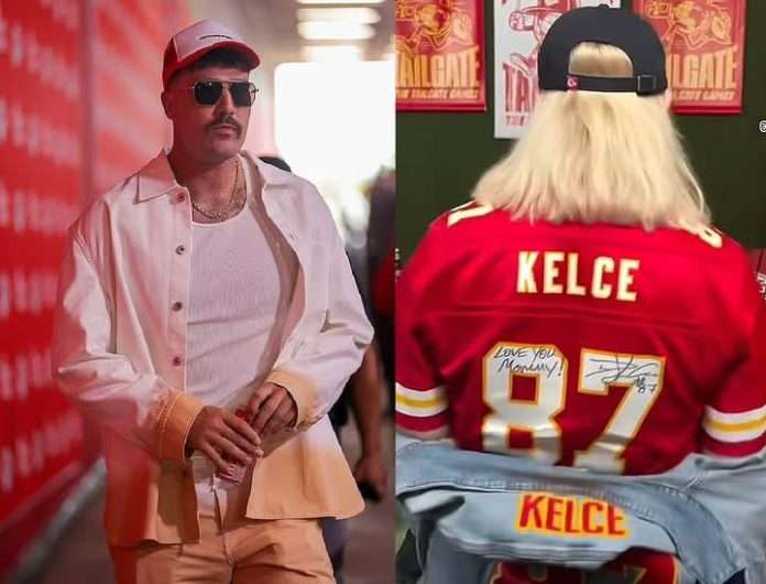 Travis Kelce and Donna Kelce