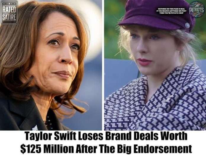 Taylor Swift and Kamala Harris