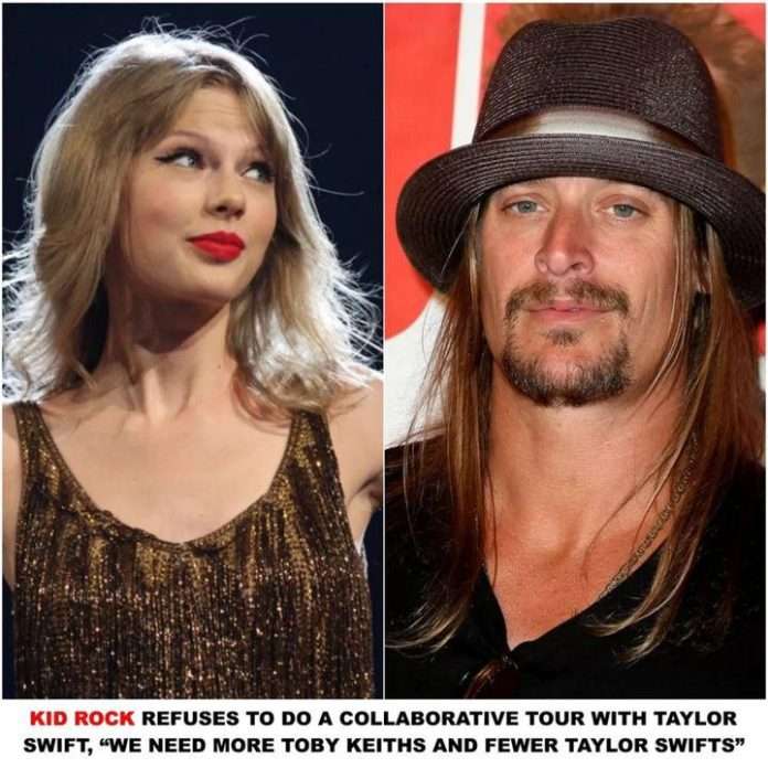 Kid Rock and Taylor Swift