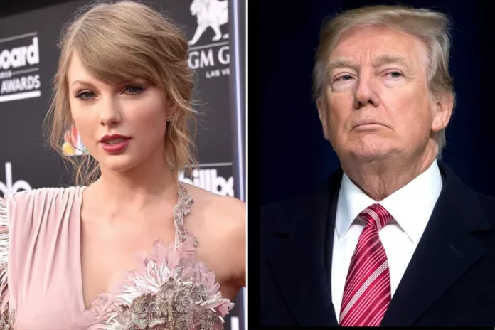 Taylor Swift and Donald Trump