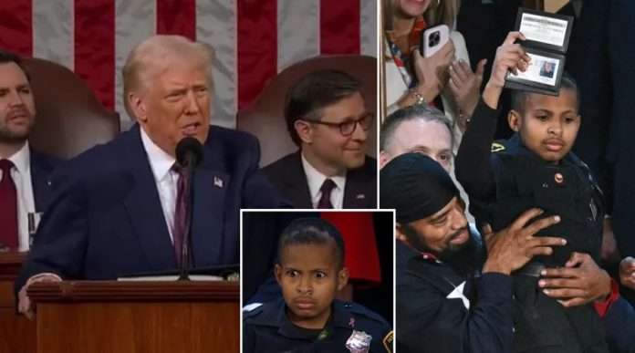 Trump makes 13 year old honorary secret agent