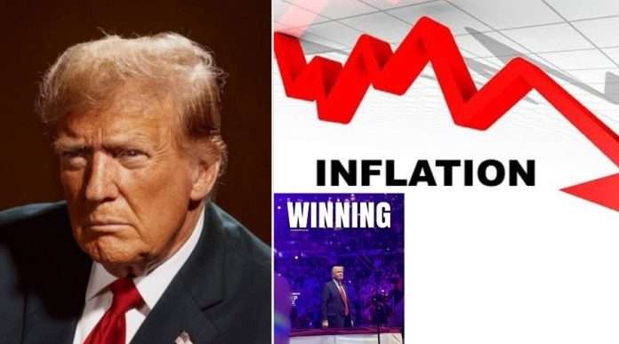 Trump Inflation down