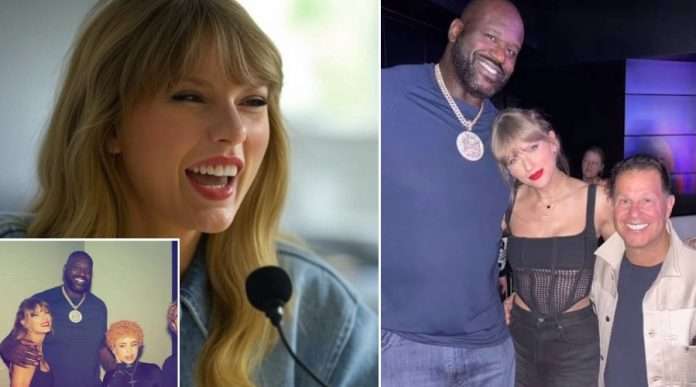 Taylor Swift and Shaquille O’Neal