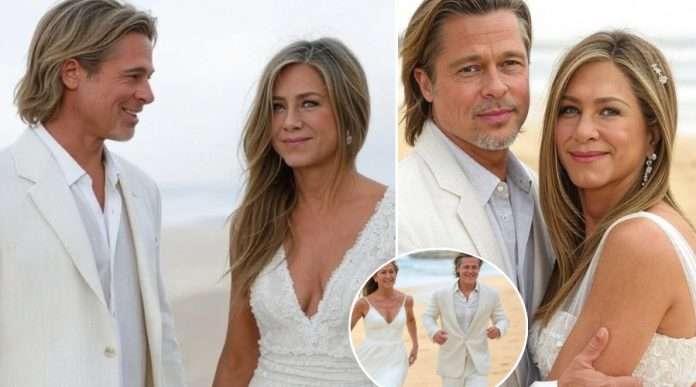 Brad Pitt and Jennifer Aniston