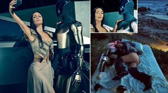 Kim Kardashian and Optimus